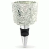 Epic Products Wine Bottle Stoppers Silver Mosaic Tealight Bottle Stopper