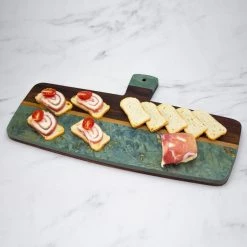 Totally Bamboo Rock & Branch Series Slate And Acacia Serving Paddle 9 Totally Bamboo Rock & Branch Series Slate And Acacia Serving Paddle