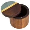 Storage & Organization Totally Bamboo Rock & Branch Series Slate And Acacia Salt & Storage Box