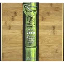 Totally Bamboo 15 Inch JAVA Cutting Board
