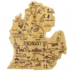 Destination Boards Totally Bamboo Destination Michigan (Mitten)