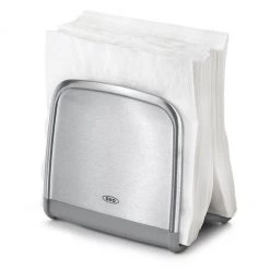 OXO Good Grips Stainless Steel Napkin Holder Clean With OXO