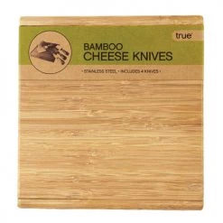 True Fabrications Bamboo Cheese Board And Tool Set Cheese/Cutting Boards