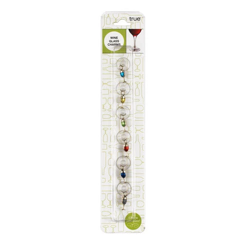 True Fabrications Glitter Wine Charms Wine Glass Accessories 2 True Fabrications Glitter Wine Charms Wine Glass Accessories