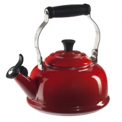 Le Creuset Stockpots & Tea Kettles Le Creuset 1.7 Quart Whistling Tea Kettle 18 Le Creuset Stockpots & Tea Kettles Le Creuset 1.7 Quart Whistling Tea Kettle