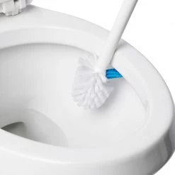 OXO Good Grips Toilet Brush With Rim Cleaner And Storage Canister