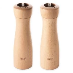 Oxo Wood Salt/Pepper Mills In Light Wood (2 Piece Set)