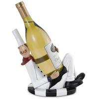 Shopwinestuff Monsieur Chef Bottle Holder Wine Racks & Holders