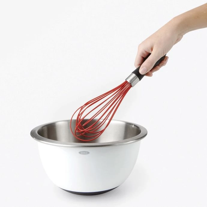 Cook With OXO OXO Good Grips 11-Inch Silicone Whisk 2 Cook With OXO OXO Good Grips 11-Inch Silicone Whisk