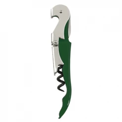 True Fabrications Truetap Double Hinge Waiterstyle Corkscrew- Green Waiter Style Corkscrews