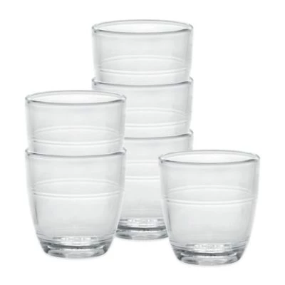 Duralex Gigogne 3 1/4-Ounce Glasses (Set Of 6) Duralex Glassware 1 Duralex Gigogne 3 1/4-Ounce Glasses (Set Of 6) Duralex Glassware