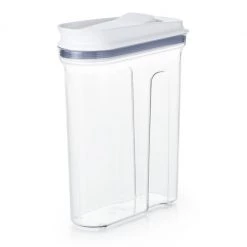 Organize With OXO OXO Good Grips 51.2 Oz. Clear Food Container With Dispenser Top In White