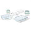 OXO Good Grips 14-Piece Glass Baking Dish Set With Lids Bake With OXO