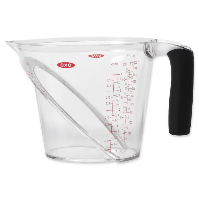 Cook With OXO OXO Good Grips 4-Cup Angled Measuring Cup 1 Cook With OXO OXO Good Grips 4-Cup Angled Measuring Cup