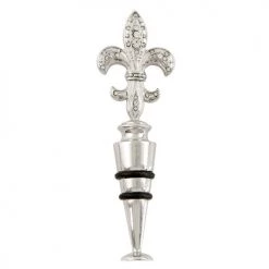 Wine Bottle Stoppers True Fabrications Fleur-de-Lis Bottle Stopper