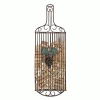 True Fabrications Cork Presentation Wine Bottle Wall-Mounted Cork Holder