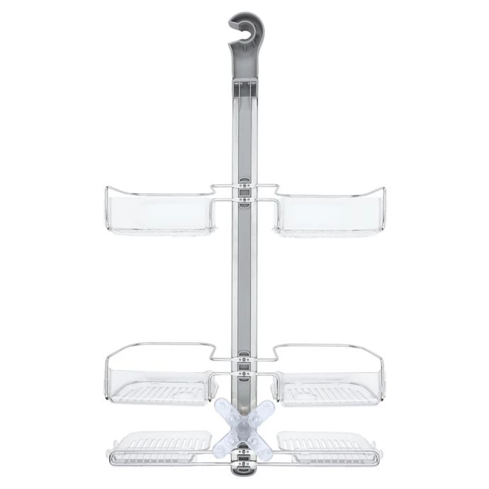 OXO Shower & Bathroom OXO Good Grips Stainless Steel Hose Keeper Shower Caddy 4 OXO Shower & Bathroom OXO Good Grips Stainless Steel Hose Keeper Shower Caddy