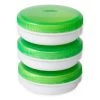 OXO Good Grips 2 Oz. On-the-Go Dressing Containers In Green/White (Set Of 3) Organize With OXO
