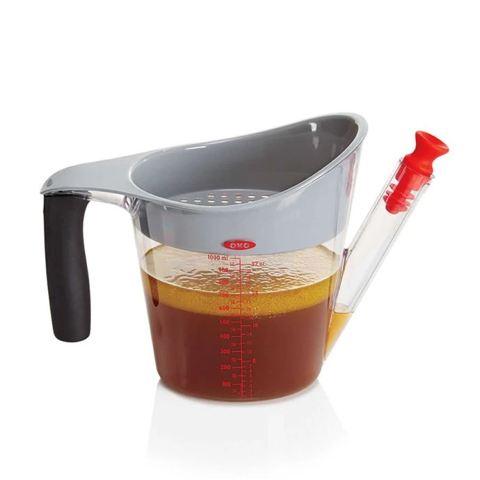 OXO Good Grips 4-Cup Fat Separator 1 OXO Good Grips 4-Cup Fat Separator