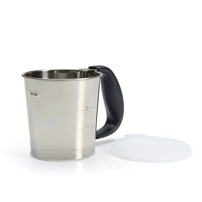 OXO Good Grips Flour Sifter Cook With OXO 3 OXO Good Grips Flour Sifter Cook With OXO