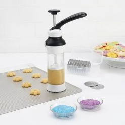 OXO Good Grips 13-Piece Cookie Press Set Bake With OXO