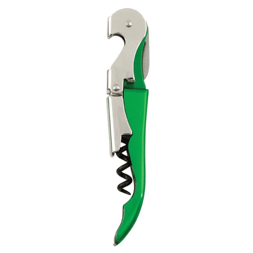 True Fabrications Truetap Double Hinge Waiterstyle Corkscrew- Metallic Green 1 True Fabrications Truetap Double Hinge Waiterstyle Corkscrew- Metallic Green