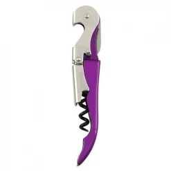 True Fabrications Truetap Double Hinge Waiterstyle Corkscrew- Metallic Purple Waiter Style Corkscrews