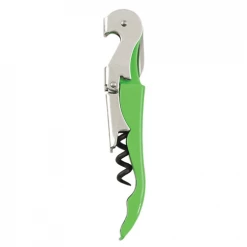 True Fabrications Truetap Double Hinge Waiterstyle Corkscrew- Lime Green Waiter Style Corkscrews
