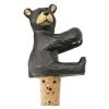 True Fabrications Little Black Bear Bottle Stopper Wine Bottle Stoppers
