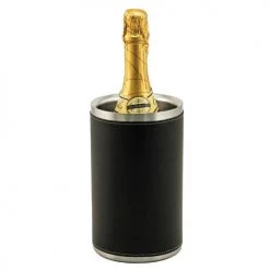 Champagne Buckets/Wine Chillers True Fabrications Black Bottle Cooler