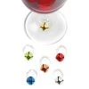 Wine Glass Accessories True Fabrications Jingle Bell Wine Charms