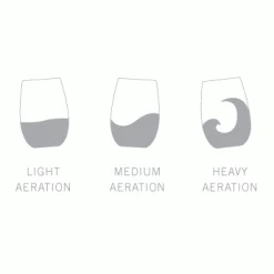 True Fabrications Host Whirl Aerating Wine Glasses (Set Of 2)