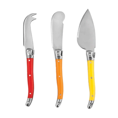Cheese/Cutting Boards True Fabrications Sunnyside Enamel Cheese Knives