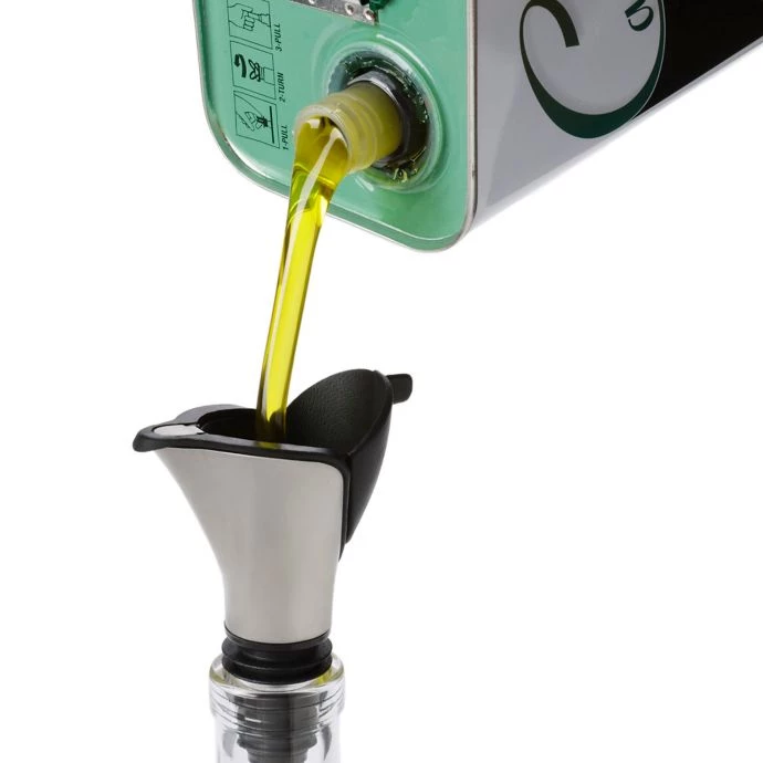 OXO Good Grips Oil Pourer With Flip Out Funnel Wine Aeration 4 OXO Good Grips Oil Pourer With Flip Out Funnel Wine Aeration
