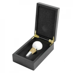Wine Bottle Stoppers True Fabrications Golf Ball Stopper W/ Wooden Box
