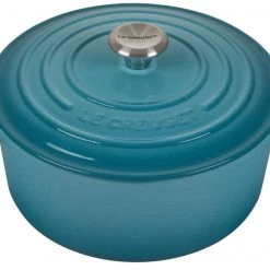 Le Creuset Signature 5.5 Quart Round Enameled Cast Iron Dutch Oven Le Creuset Dutch Ovens
