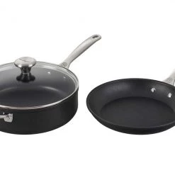 Le Creuset Cookware Sets Le Creuset Toughened Nonstick Pro 3 Piece Cookware Set
