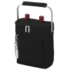 Picnic At Ascot Two Bottle Tote - Black Wine Carry Bags