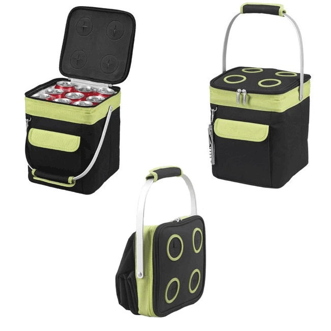 Wine Carry Bags Picnic At Ascot 4-Bottle Collapsible Multi-purpose Cooler - Apple 1 Wine Carry Bags Picnic At Ascot 4-Bottle Collapsible Multi-purpose Cooler - Apple