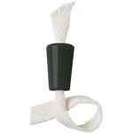 Epic Products Wine Bottle Accessories Ceramic Bottle Candle - Black