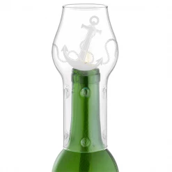 Epic Products Glass Bottle Chimney- Anchor Wine Bottle Accessories