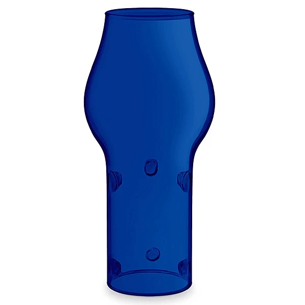 Epic Products Wine Bottle Accessories Glass Bottle Chimney- Blue 2 Epic Products Wine Bottle Accessories Glass Bottle Chimney- Blue