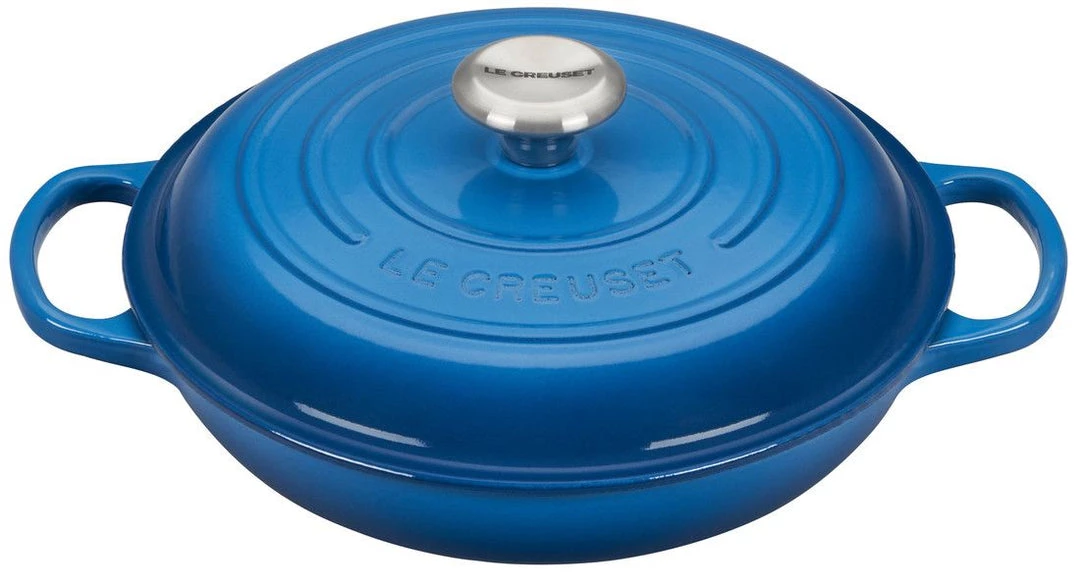 Le Creuset 5 Quart Signature Cast Iron Braiser 9 Le Creuset 5 Quart Signature Cast Iron Braiser