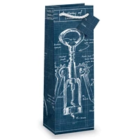 Epic Products Wine & Liquor Gift Bags Anatomy Of A Corkscrew Bottle Gift Bag