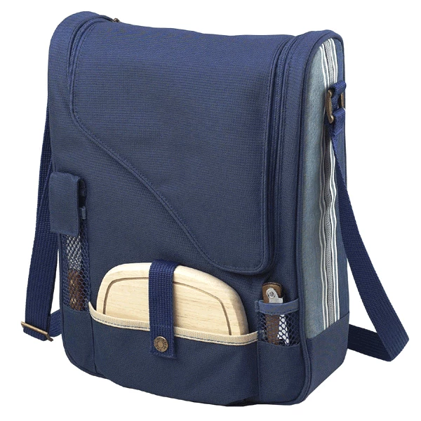 Picnic At Ascot Two Bottle Wine & Cheese Cooler W/ Glasses 1 Picnic At Ascot Two Bottle Wine & Cheese Cooler W/ Glasses