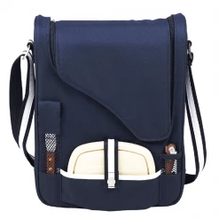 Picnic At Ascot Two Bottle Wine & Cheese Cooler W/ Glasses