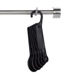 OXO Good Grips 7-Piece Plastic Measuring Spoons In Black Cook With OXO