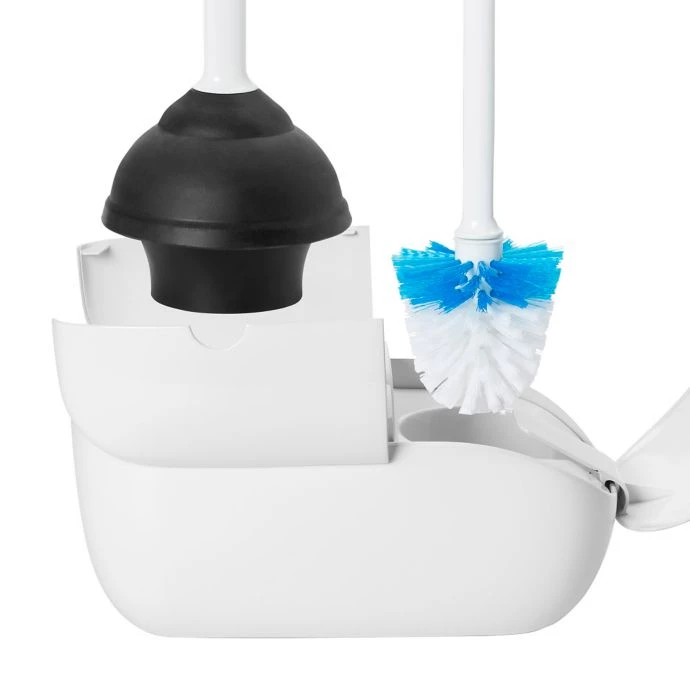 OXO Good Grips Combo Toilet Brush And Plunger Clean With OXO 2 OXO Good Grips Combo Toilet Brush And Plunger Clean With OXO
