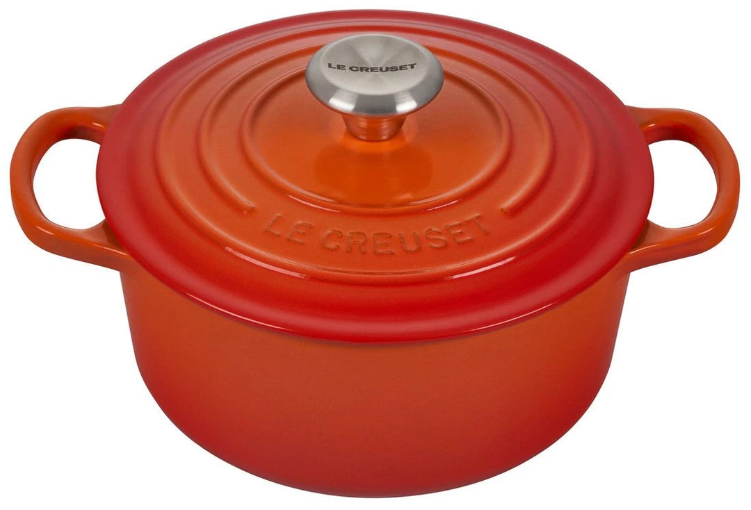 Le Creuset Signature 9 Quart Round Enameled Cast Iron Dutch Oven 7 Le Creuset Signature 9 Quart Round Enameled Cast Iron Dutch Oven