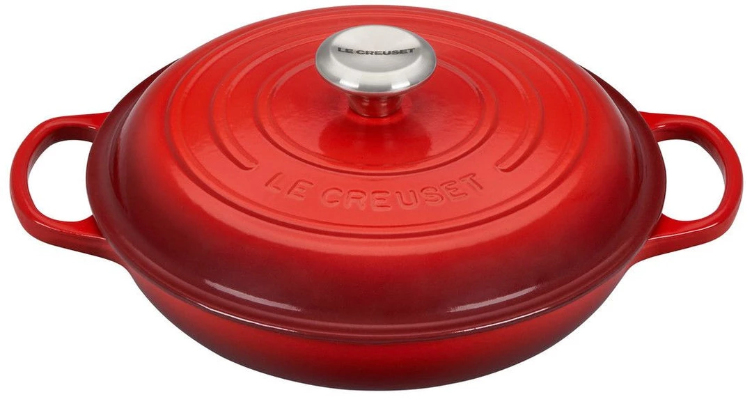 Le Creuset 5 Quart Signature Cast Iron Braiser 7 Le Creuset 5 Quart Signature Cast Iron Braiser